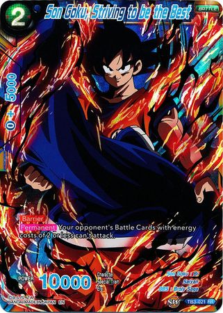 Son Goku, Striving to be the Best [TB3-021] | Pegasus Games WI