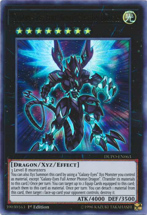 Galaxy-Eyes Full Armor Photon Dragon [DUPO-EN063] Ultra Rare | Pegasus Games WI