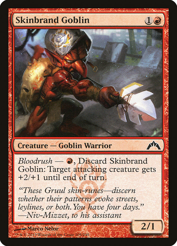 Skinbrand Goblin [Gatecrash] | Pegasus Games WI