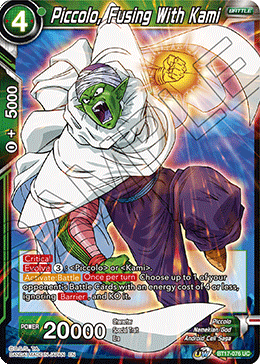 Piccolo, Fusing With Kami (BT17-076) [Ultimate Squad] | Pegasus Games WI