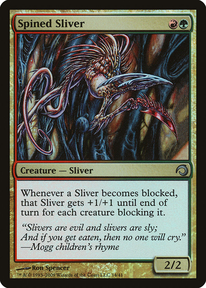 Spined Sliver [Premium Deck Series: Slivers] | Pegasus Games WI