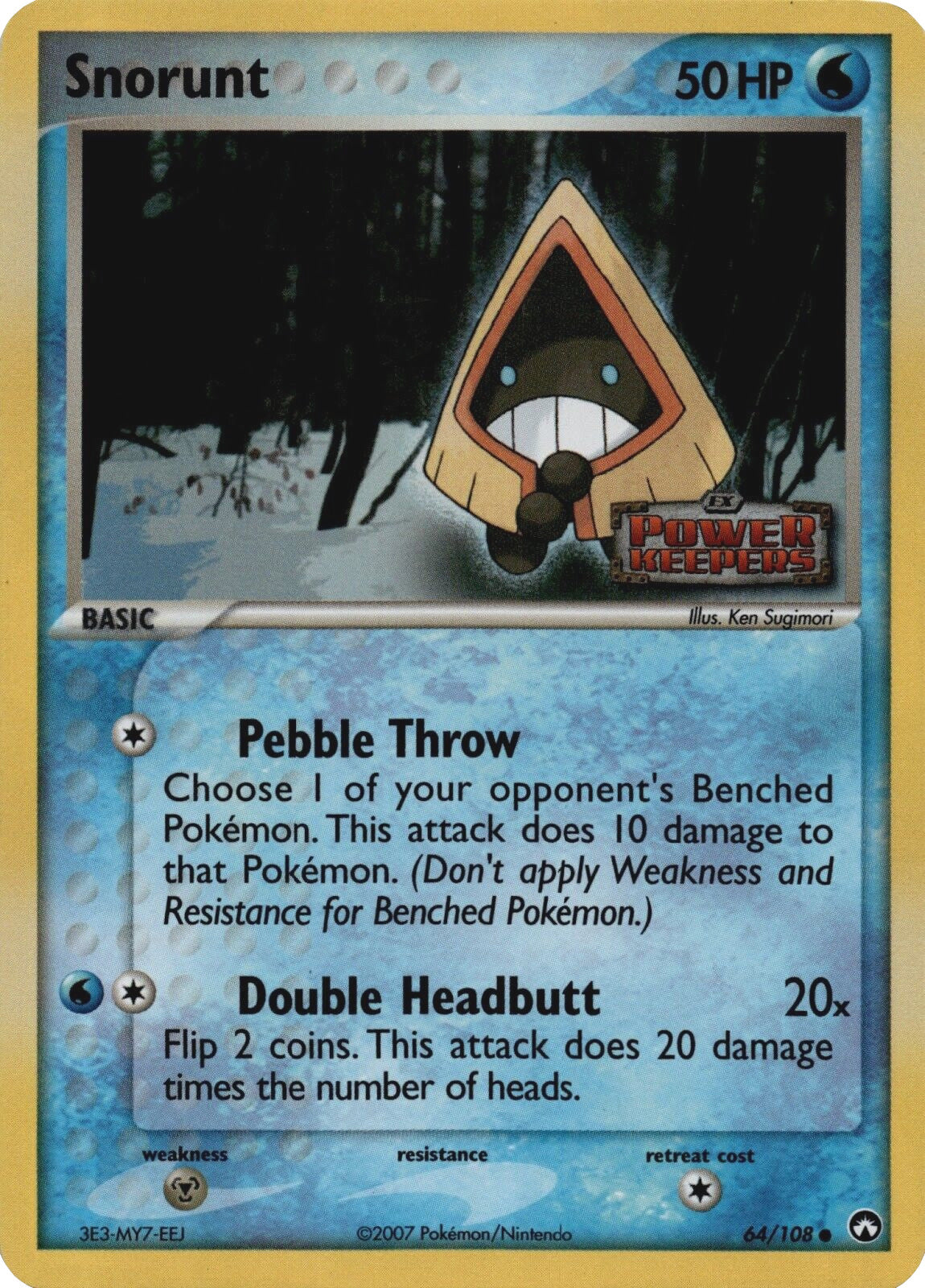 Snorunt (64/108) (Stamped) [EX: Power Keepers] | Pegasus Games WI