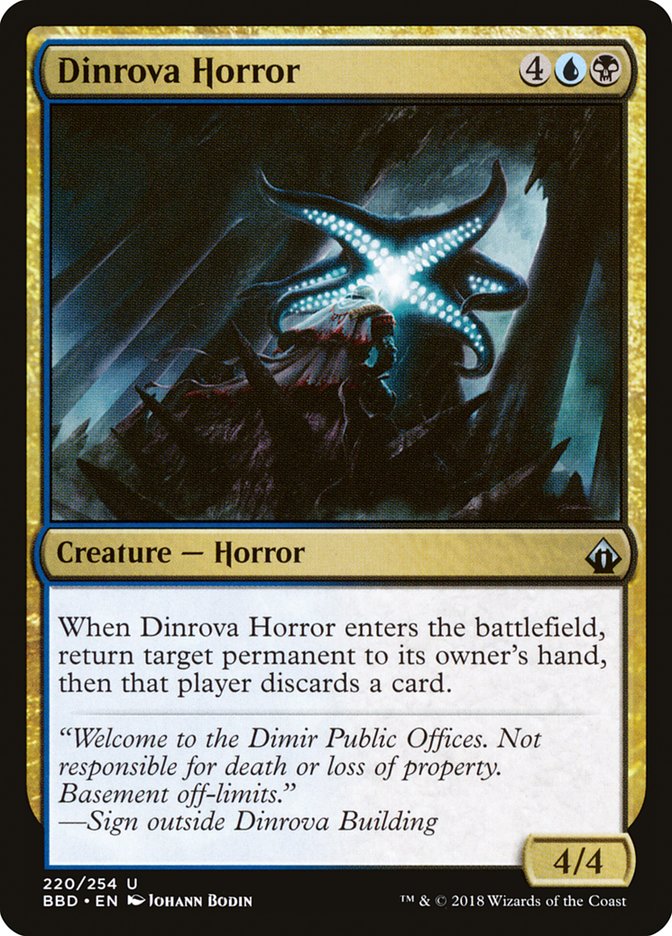 Dinrova Horror [Battlebond] | Pegasus Games WI