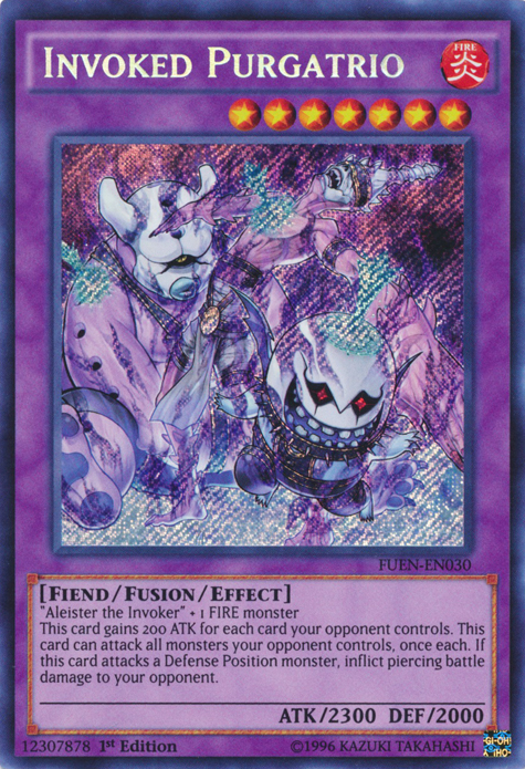 Invoked Purgatrio [FUEN-EN030] Secret Rare | Pegasus Games WI