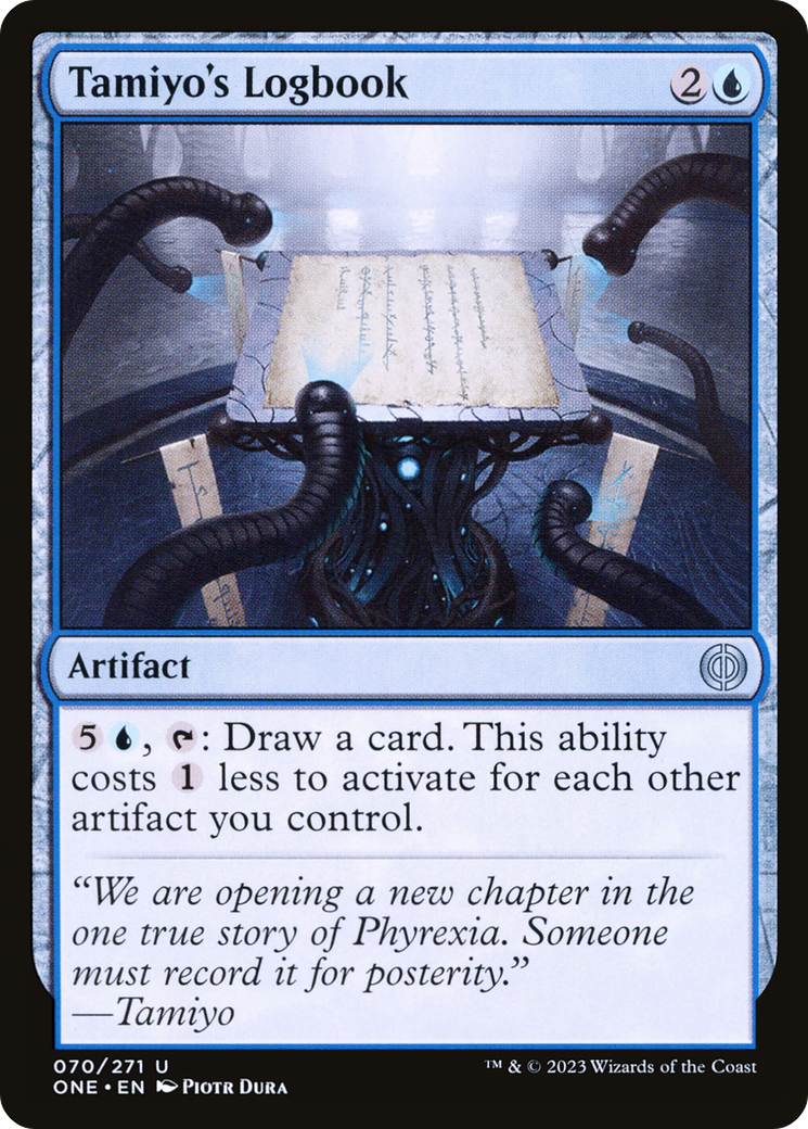 Tamiyo's Logbook [Phyrexia: All Will Be One] | Pegasus Games WI