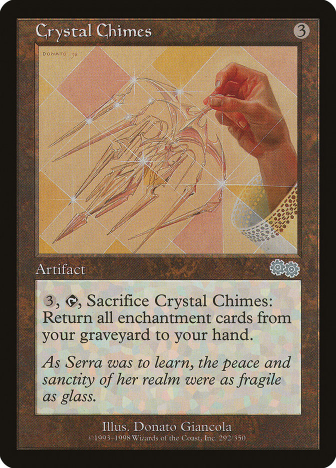 Crystal Chimes [Urza's Saga] | Pegasus Games WI