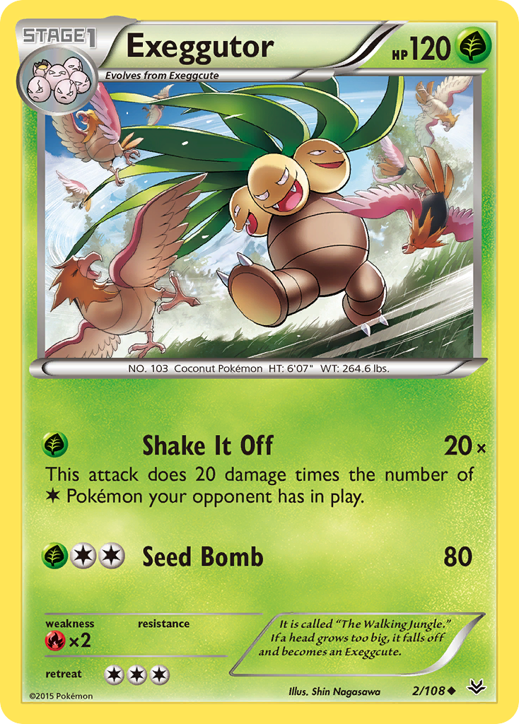 Exeggutor (2/108) [XY: Roaring Skies] | Pegasus Games WI