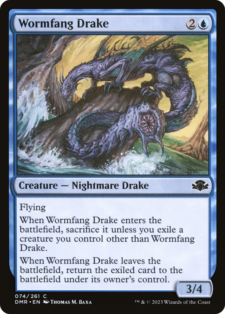Wormfang Drake [Dominaria Remastered] | Pegasus Games WI