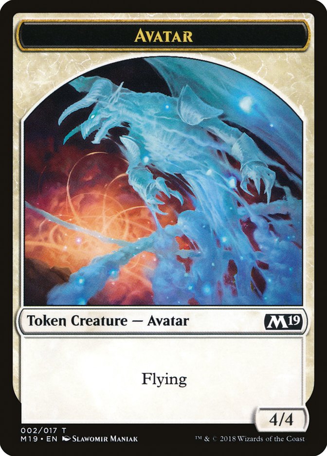 Avatar Token [Core Set 2019 Tokens] | Pegasus Games WI