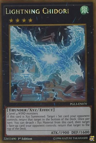 Lightning Chidori [PGL3-EN070] Gold Rare | Pegasus Games WI