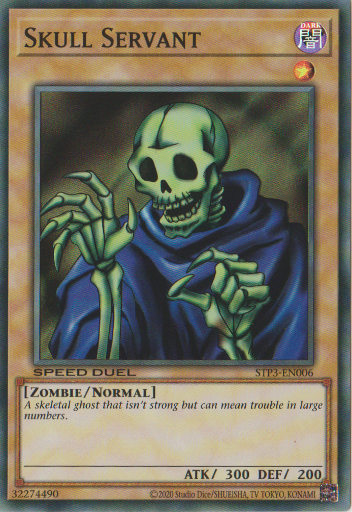 Skull Servant [STP3-EN006] Super Rare | Pegasus Games WI