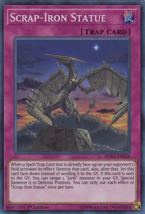 Scrap-Iron Statue [SPWA-EN059] Super Rare | Pegasus Games WI