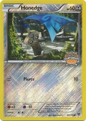 Honedge (83/146) (Regional Championship Promo) (Staff) [XY: Base Set] | Pegasus Games WI