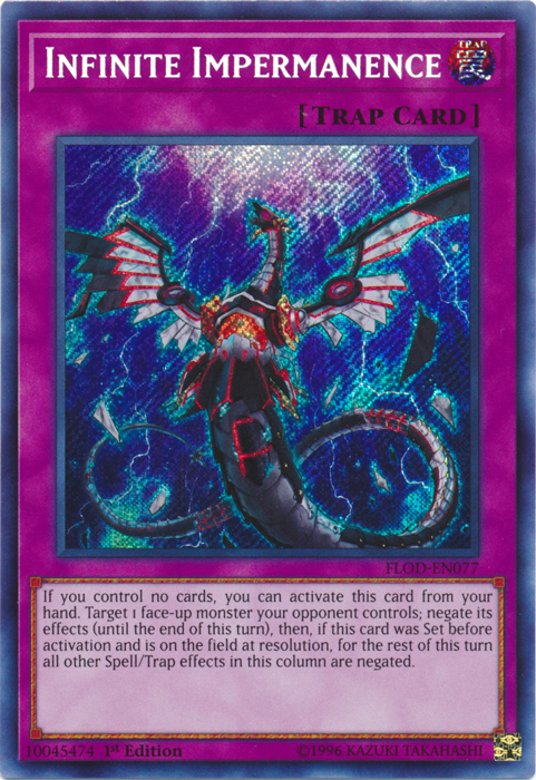 Infinite Impermanence [FLOD-EN077] Secret Rare | Pegasus Games WI