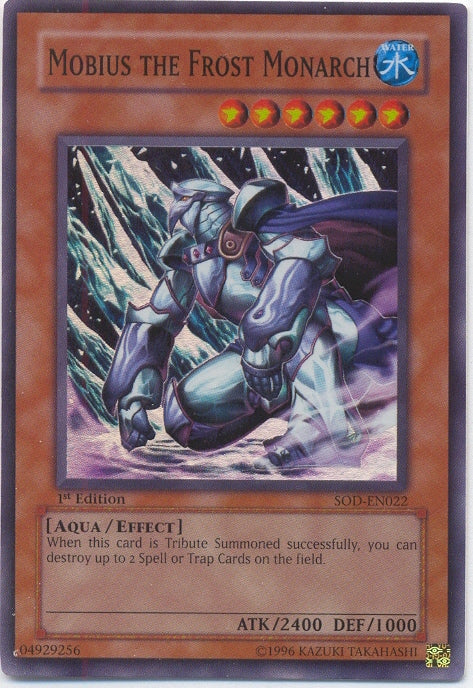 Mobius the Frost Monarch [SOD-EN022] Super Rare | Pegasus Games WI