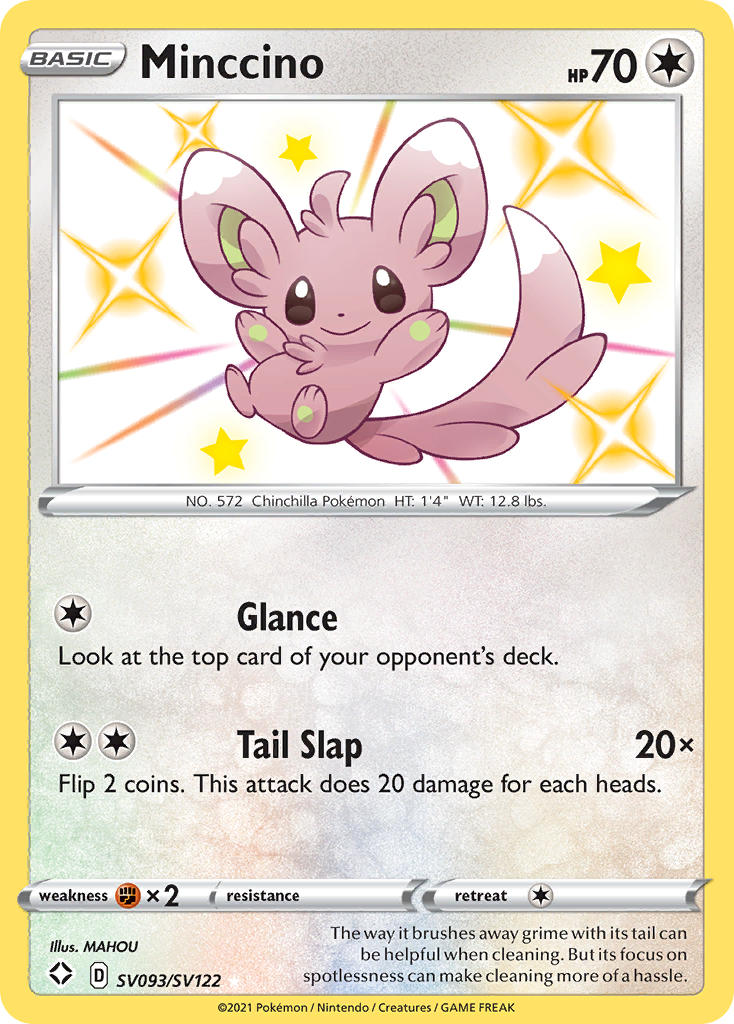 Minccino (SV093/SV122) [Sword & Shield: Shining Fates] | Pegasus Games WI