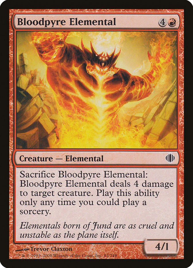 Bloodpyre Elemental [Shards of Alara] | Pegasus Games WI