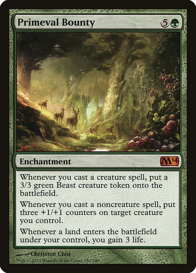 Primeval Bounty [Magic 2014] | Pegasus Games WI