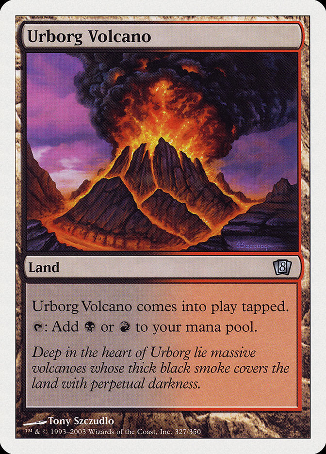 Urborg Volcano [Eighth Edition] | Pegasus Games WI