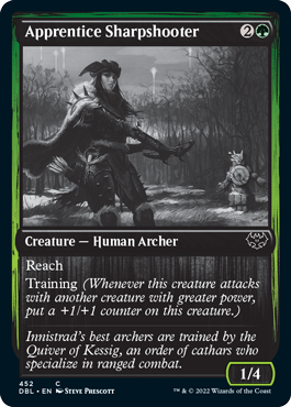 Apprentice Sharpshooter [Innistrad: Double Feature] | Pegasus Games WI