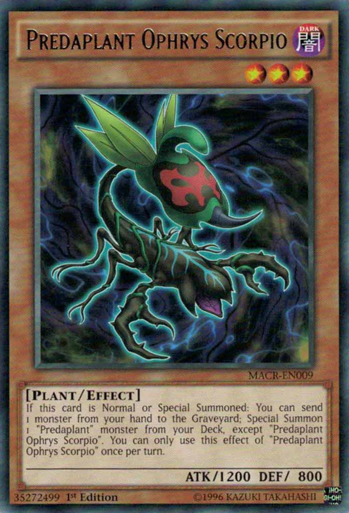 Predaplant Ophrys Scorpio [MACR-EN009] Rare | Pegasus Games WI