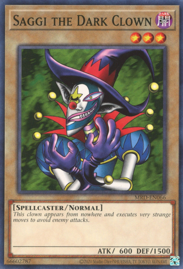 Saggi the Dark Clown [MRD-EN066] Common | Pegasus Games WI