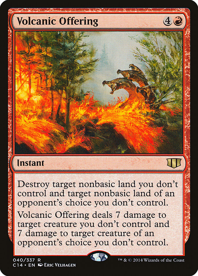 Volcanic Offering [Commander 2014] | Pegasus Games WI