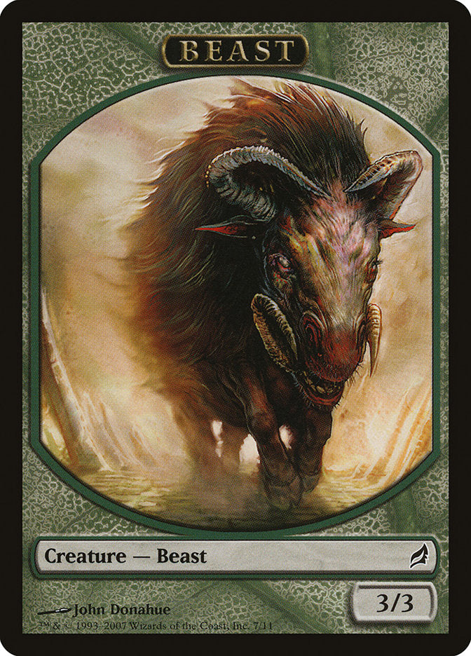 Beast Token [Lorwyn Tokens] | Pegasus Games WI