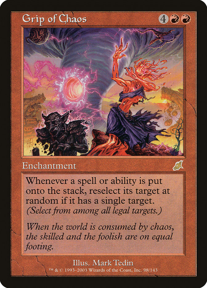Grip of Chaos [Scourge] | Pegasus Games WI