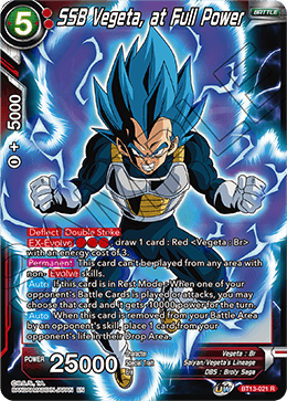 SSB Vegeta, at Full Power (Rare) [BT13-021] | Pegasus Games WI