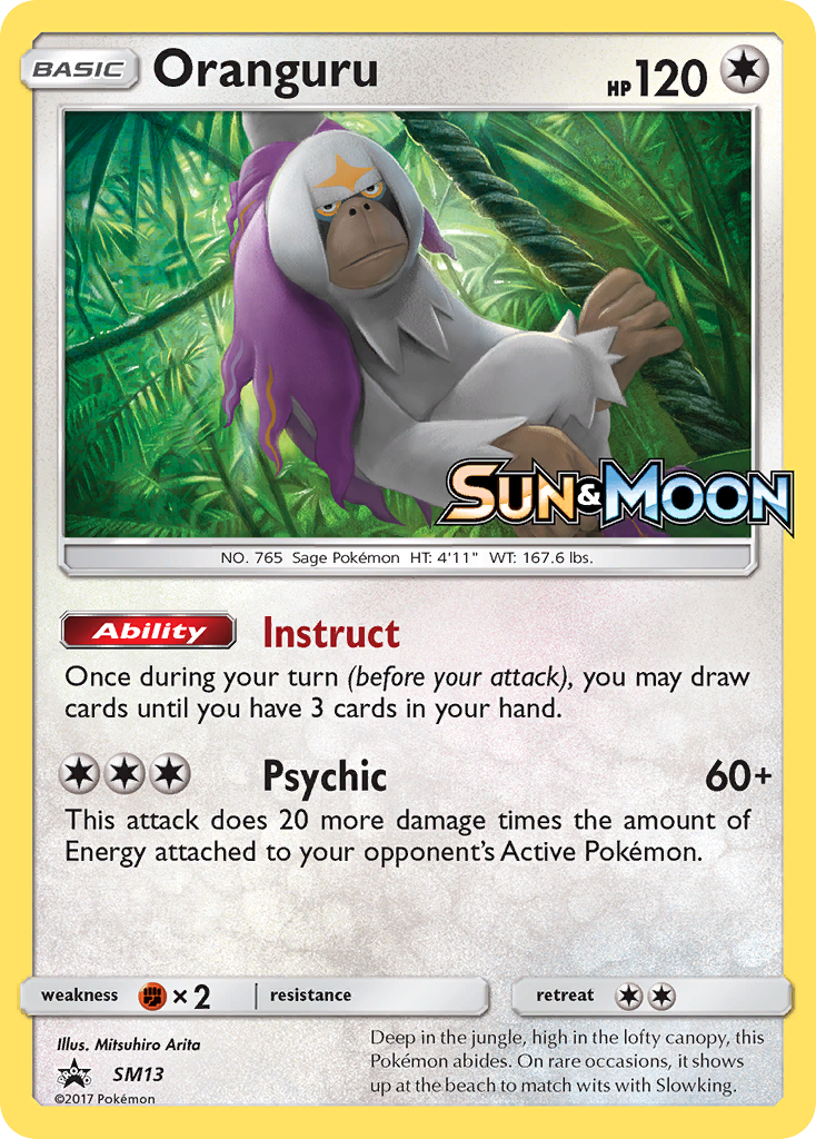 Oranguru (SM13) [Sun & Moon: Black Star Promos] | Pegasus Games WI