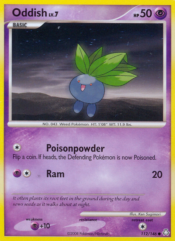 Oddish (112/146) [Diamond & Pearl: Legends Awakened] | Pegasus Games WI