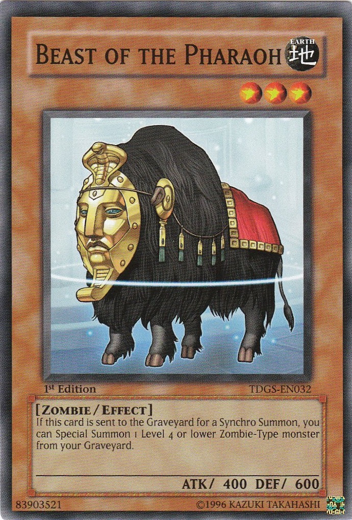 Beast of the Pharaoh [TDGS-EN032] Common | Pegasus Games WI