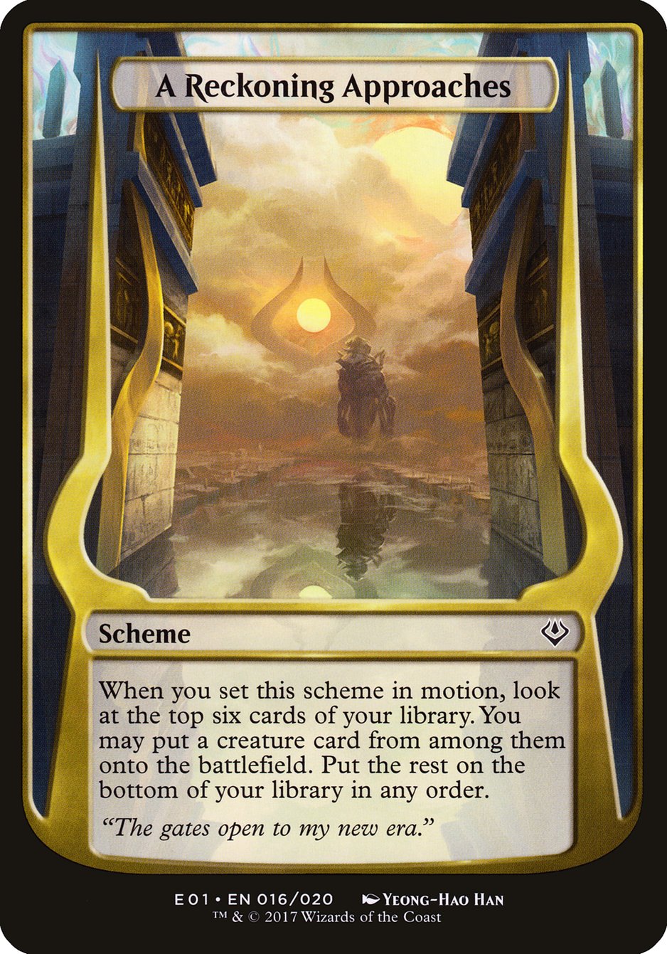 A Reckoning Approaches (Schemes) [Archenemy: Nicol Bolas Schemes] | Pegasus Games WI