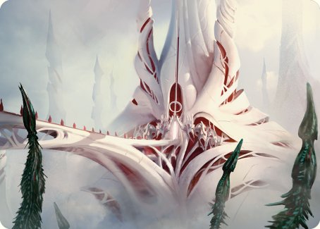 The Fair Basilica Art Card [Phyrexia: All Will Be One Art Series] | Pegasus Games WI