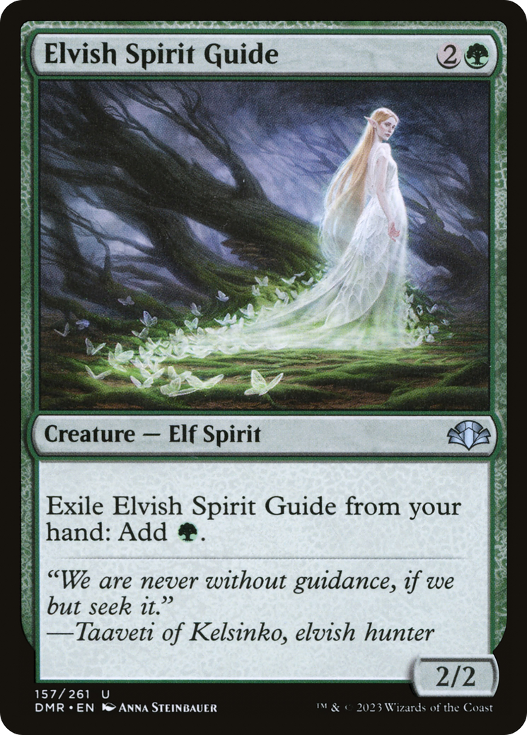 Elvish Spirit Guide [Dominaria Remastered] | Pegasus Games WI