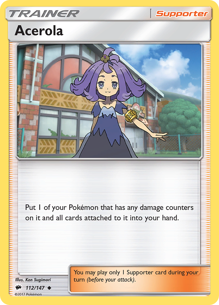 Acerola (112/147) [Sun & Moon: Burning Shadows] | Pegasus Games WI