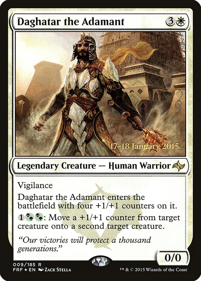 Daghatar the Adamant [Fate Reforged Prerelease Promos] | Pegasus Games WI