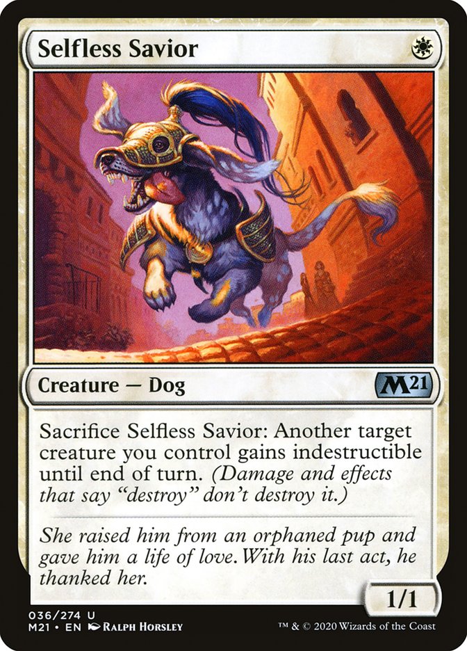 Selfless Savior [Core Set 2021] | Pegasus Games WI