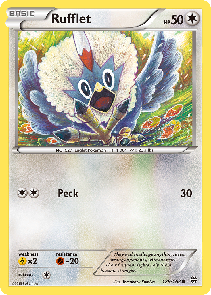 Rufflet (129/162) [XY: BREAKthrough] | Pegasus Games WI