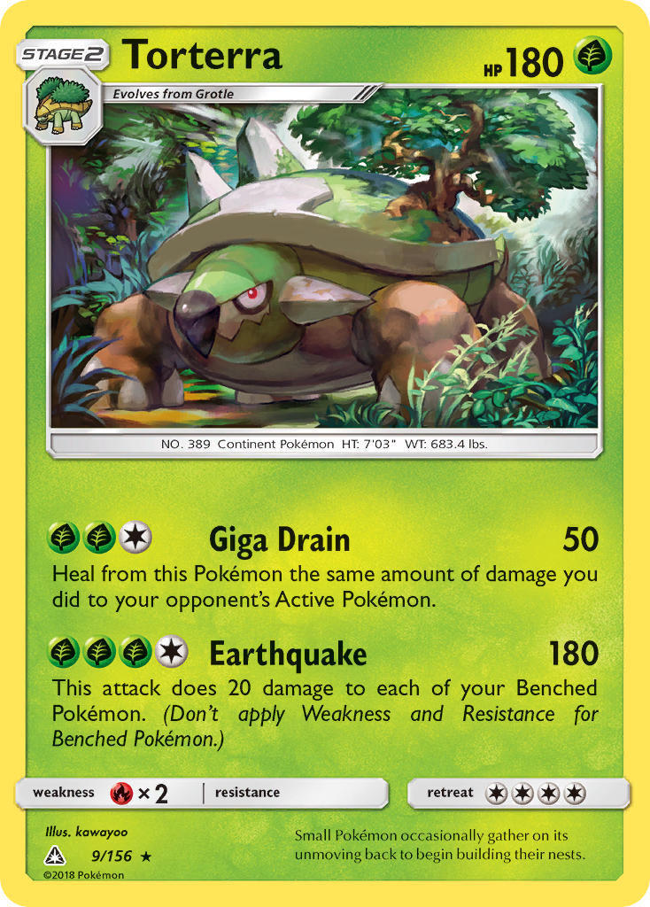 Torterra (9/156) [Sun & Moon: Ultra Prism] | Pegasus Games WI