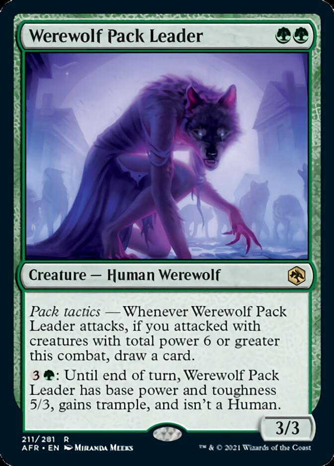 Werewolf Pack Leader [Dungeons & Dragons: Adventures in the Forgotten Realms] | Pegasus Games WI