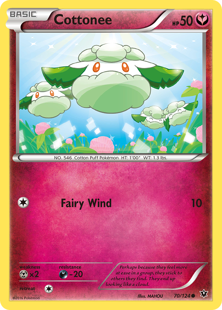 Cottonee (70/124) [XY: Fates Collide] | Pegasus Games WI