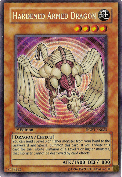 Hardened Armed Dragon [RGBT-EN083] Secret Rare | Pegasus Games WI