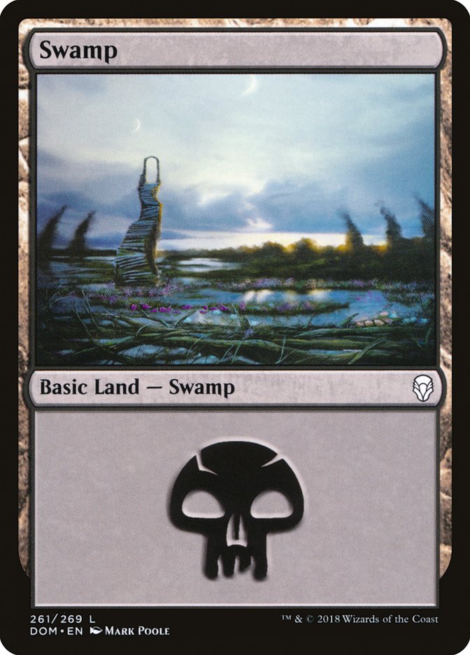 Swamp (261) [Dominaria] | Pegasus Games WI