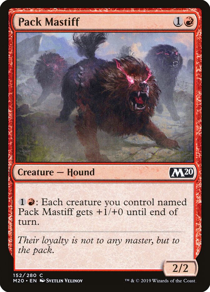 Pack Mastiff [Core Set 2020] | Pegasus Games WI