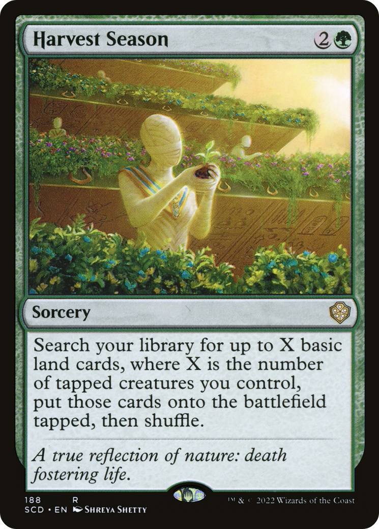 Harvest Season [Starter Commander Decks] | Pegasus Games WI