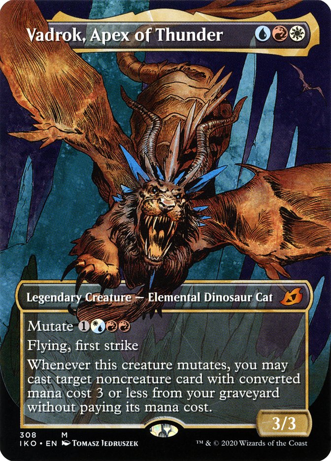 Vadrok, Apex of Thunder (Showcase) [Ikoria: Lair of Behemoths] | Pegasus Games WI