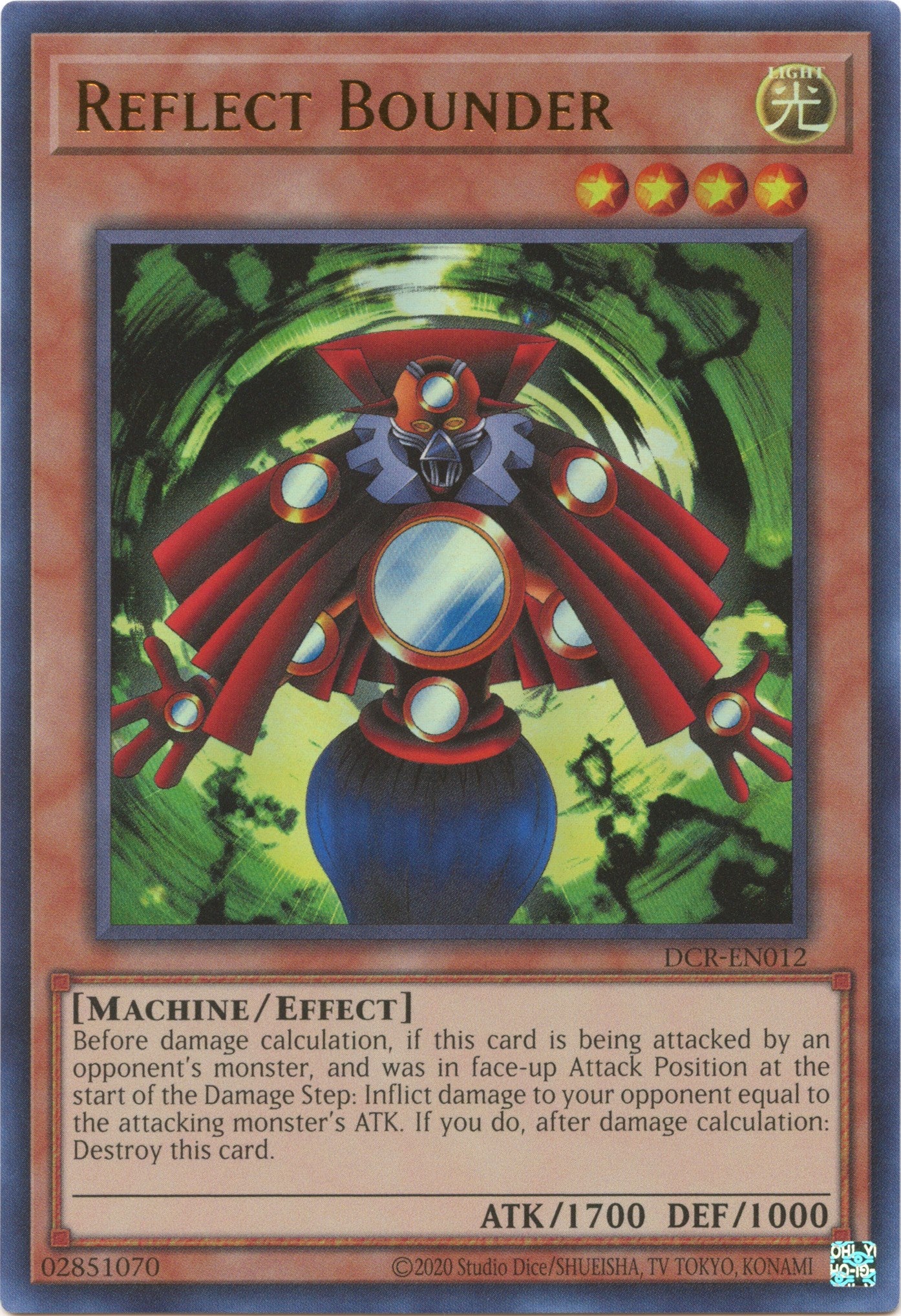 Reflect Bounder (25th Anniversary) [DCR-EN012] Ultra Rare | Pegasus Games WI