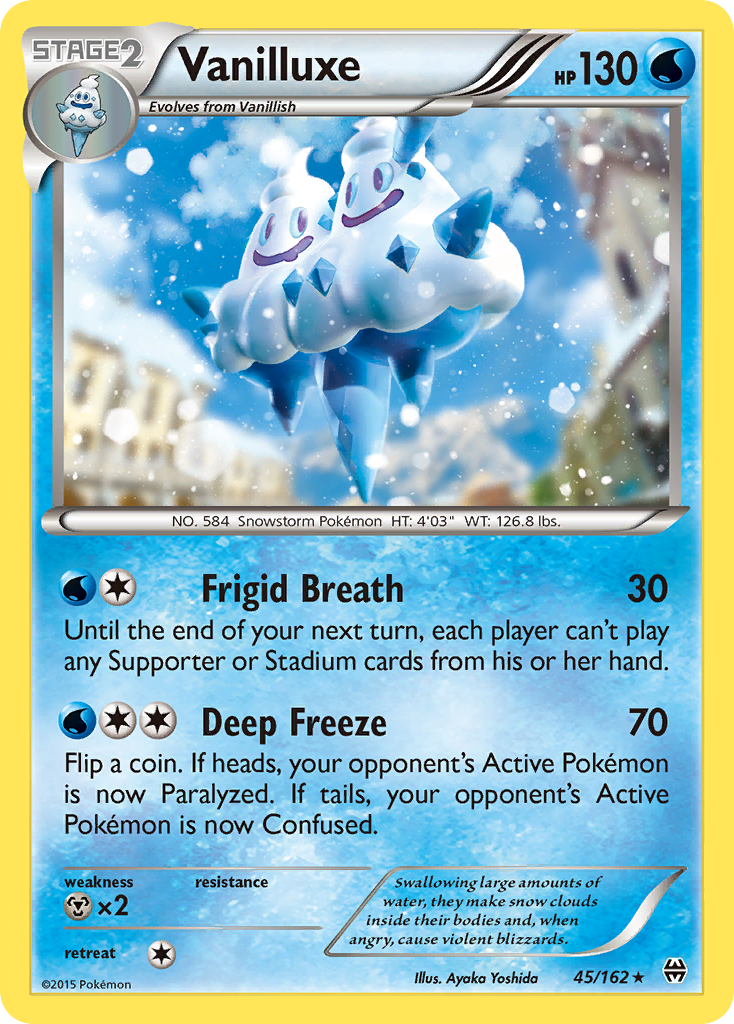 Vanilluxe (45/162) [XY: BREAKthrough] | Pegasus Games WI